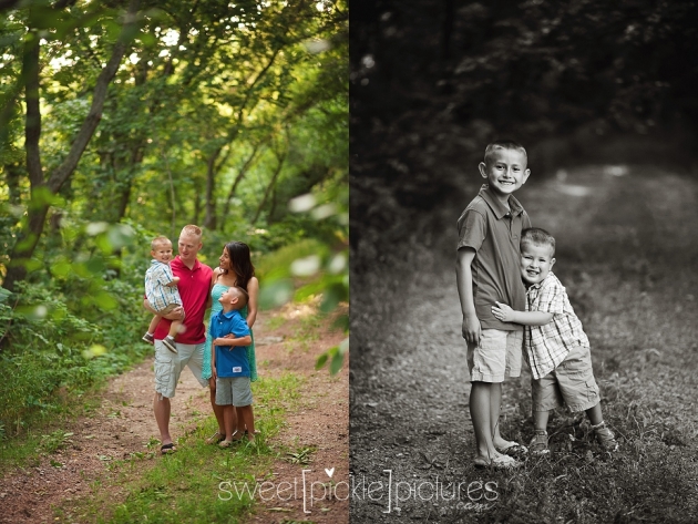 outdoor family session by sweet pickle pictures